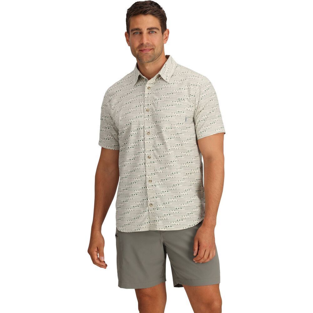 Outdoor Research Rooftop Organic Cotton Blend Button Down Shirt XXL Outdoor